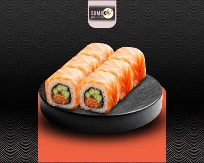 Saumon Roll Saumon, concombre sauce thaï 