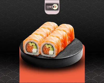 Saumon Roll Saumon avocat cheese 